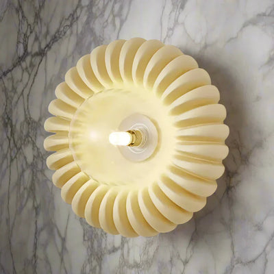 Modern Resin Wall Light – Contemporary Bedroom Accent Lamp