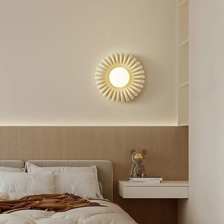 Modern Resin Wall Light – Contemporary Bedroom Accent Lamp