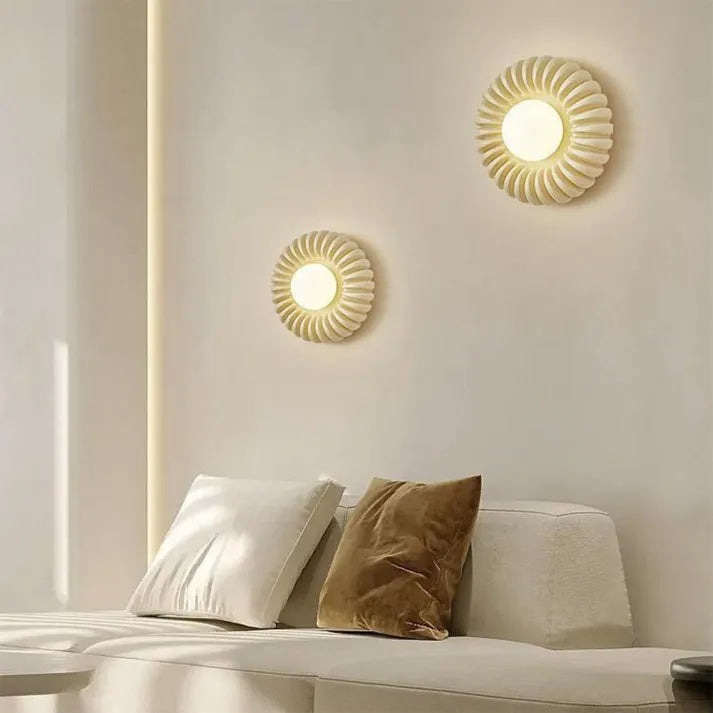 Modern Resin Wall Light – Contemporary Bedroom Accent Lamp