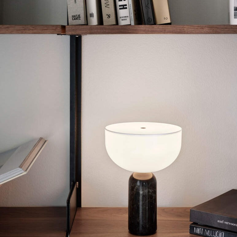 Raja Marble Table Lamp – Timeless Elegance with a Luxurious Marble Base