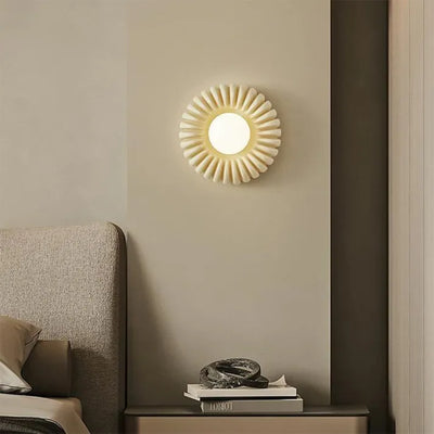 Modern Resin Wall Light – Contemporary Bedroom Accent Lamp