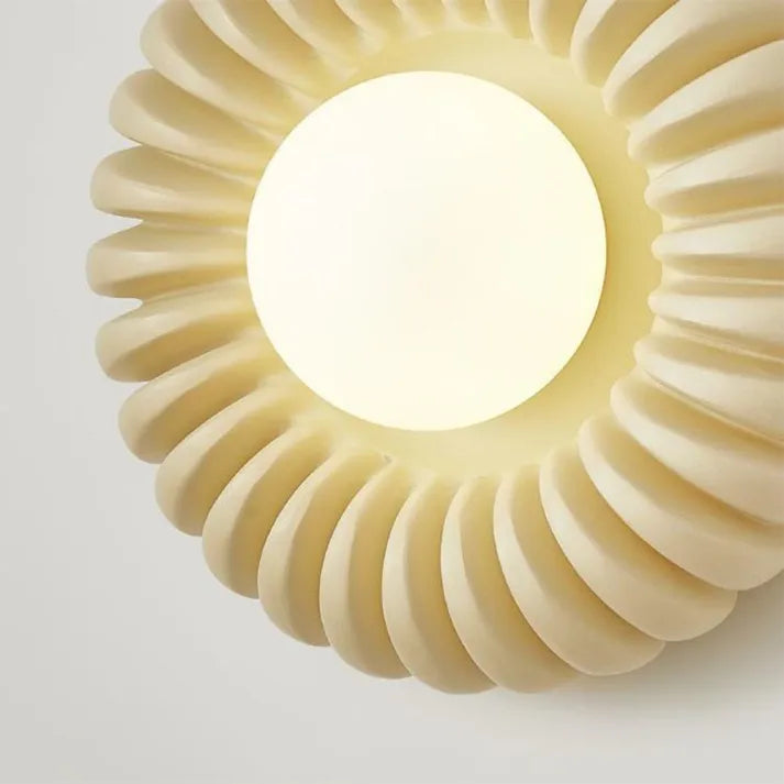 Modern Resin Wall Light – Contemporary Bedroom Accent Lamp