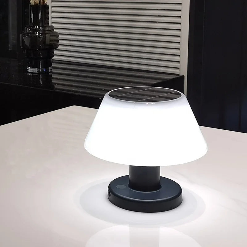 Solari Solar Table Lamp – Stylish, Sustainable & Wireless LED Light