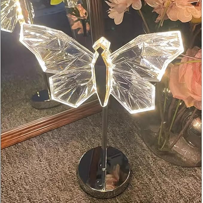 Butterfly Crystal Table Lamp – Enchanting Glow for a Dreamy Ambience