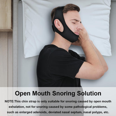 Anti-Snoring Chin Strap – Comfortable and Adjustable Sleep Solution