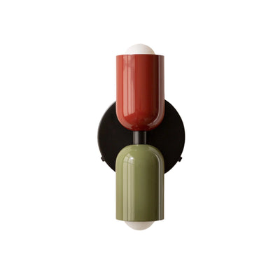 Modern Adjustable Wall Light – Stylish Dual-Bulb Metal Sconce