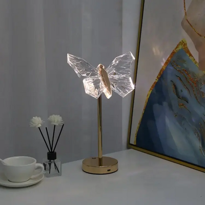 Butterfly Crystal Table Lamp – Enchanting Glow for a Dreamy Ambience