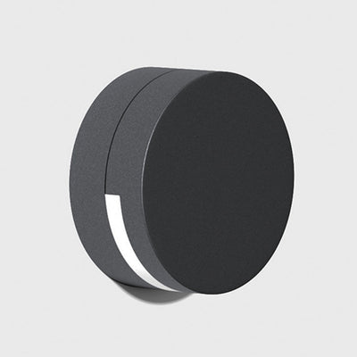 Modern Round Outdoor Wall Light – IP65 Waterproof Metal & Glass Design