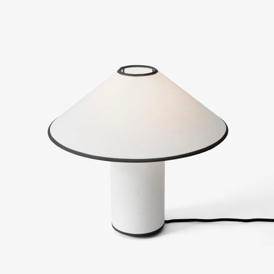 Colette Table Lamp – Elegant Metal & Fabric Lighting for a Warm Ambience
