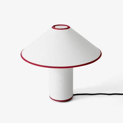 Colette Table Lamp – Elegant Metal & Fabric Lighting for a Warm Ambience