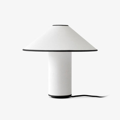 Colette Table Lamp – Elegant Metal & Fabric Lighting for a Warm Ambience