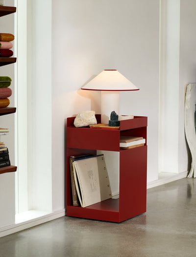Colette Table Lamp – Elegant Metal & Fabric Lighting for a Warm Ambience