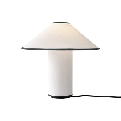 Colette Table Lamp – Elegant Metal & Fabric Lighting for a Warm Ambience