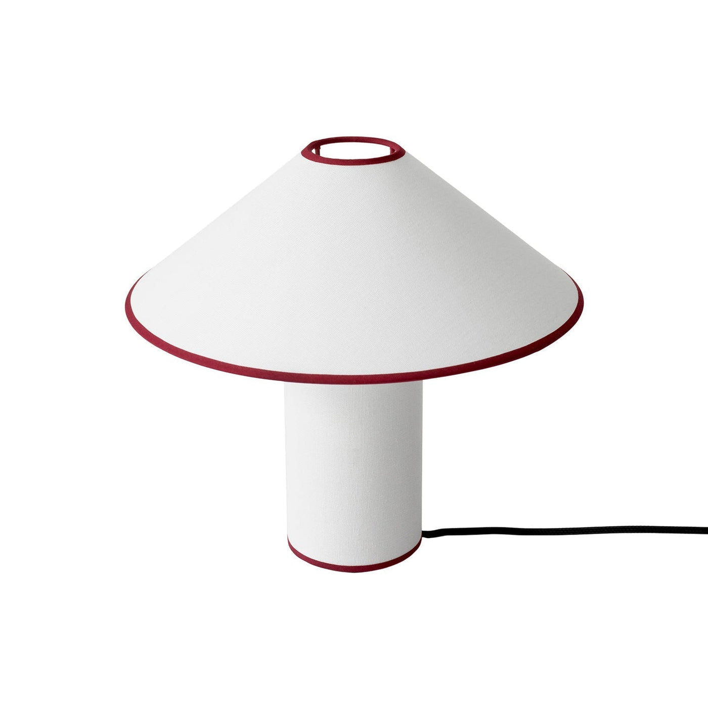 Colette Table Lamp – Elegant Metal & Fabric Lighting for a Warm Ambience