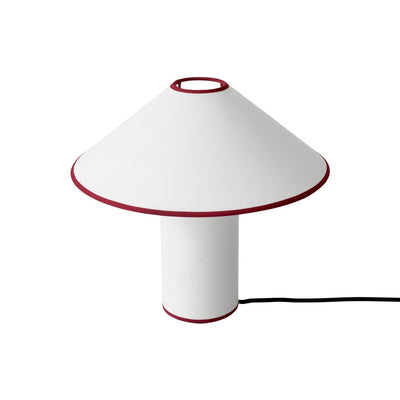 Colette Table Lamp – Elegant Metal & Fabric Lighting for a Warm Ambience
