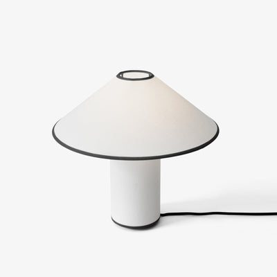 Colette Table Lamp – Elegant Metal & Fabric Lighting for a Warm Ambience