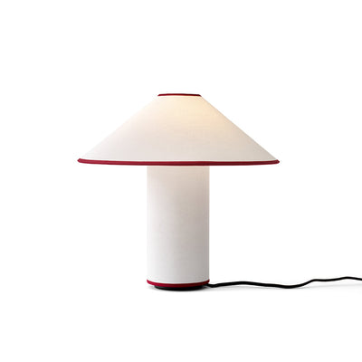 Colette Table Lamp – Elegant Metal & Fabric Lighting for a Warm Ambience