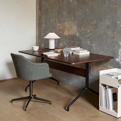 Colette Table Lamp – Elegant Metal & Fabric Lighting for a Warm Ambience