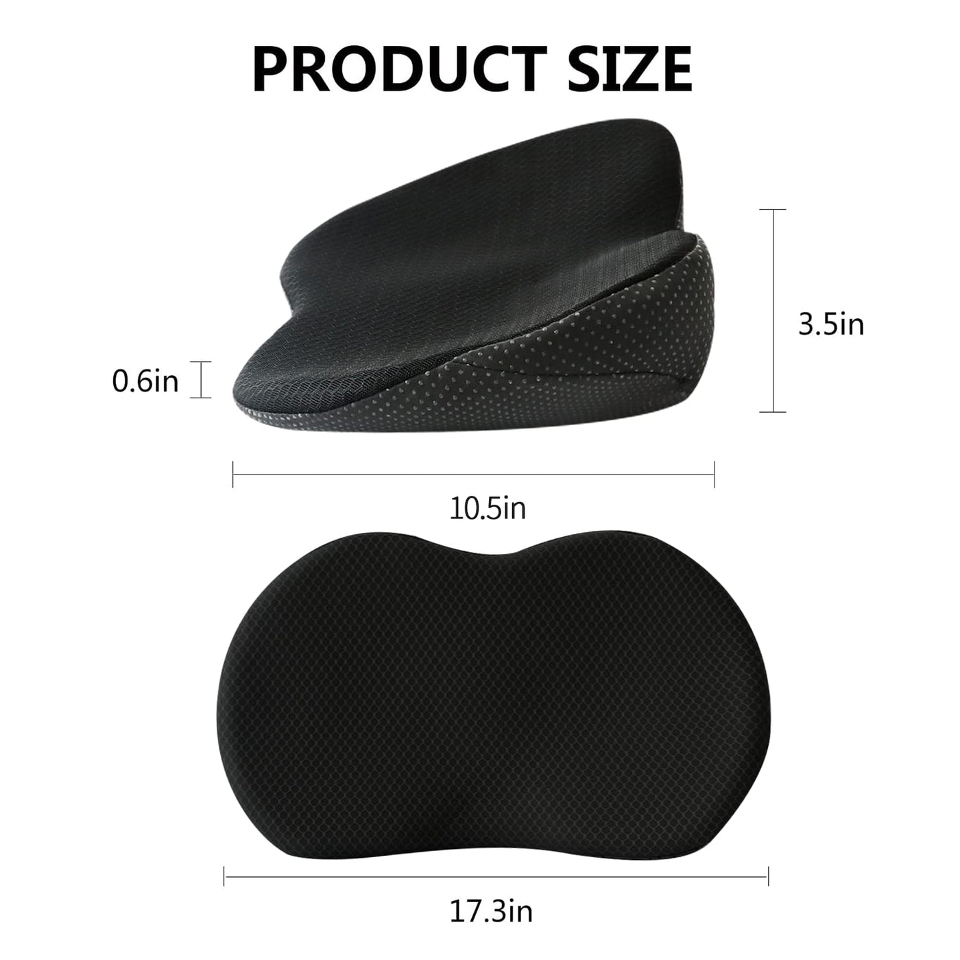 Ergonomic Car Seat Booster Cushion