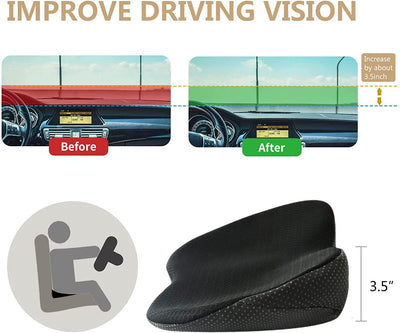Ergonomic Car Seat Booster Cushion