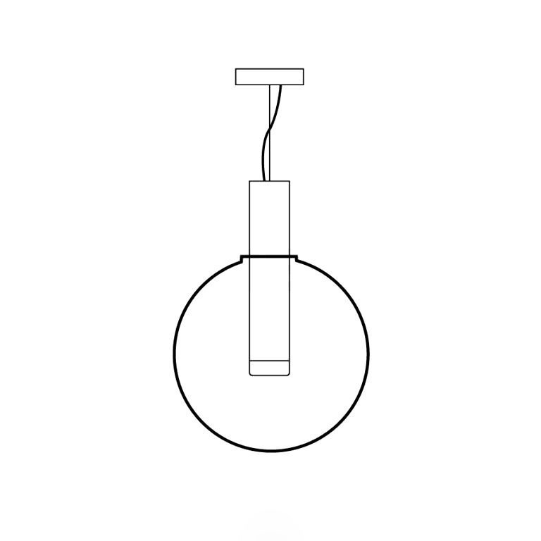 Isabel Collection Pendant Light – Elegant Glass & Metal Hanging Lamp
