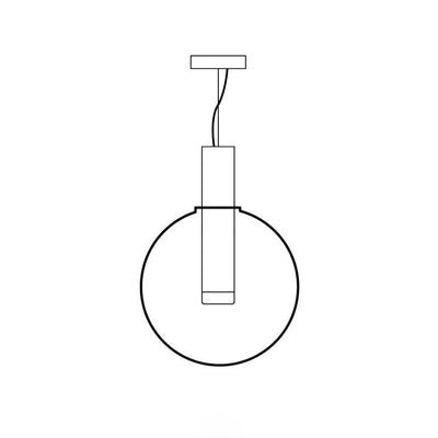 Isabel Collection Pendant Light – Elegant Glass & Metal Hanging Lamp
