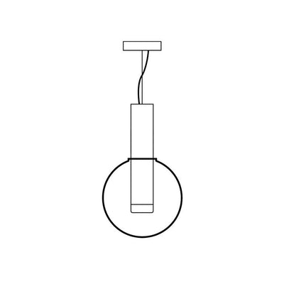 Isabel Collection Pendant Light – Elegant Glass & Metal Hanging Lamp