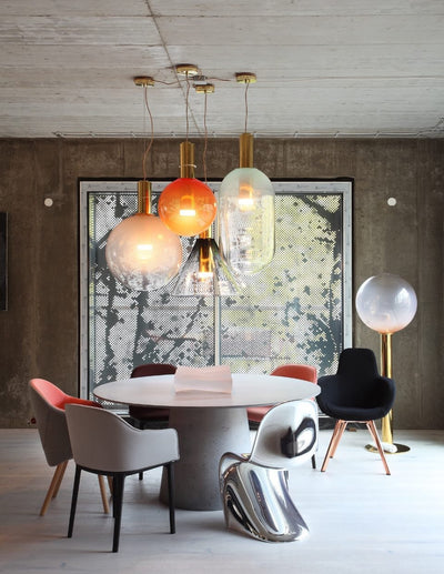 Isabel Collection Pendant Light – Elegant Glass & Metal Hanging Lamp