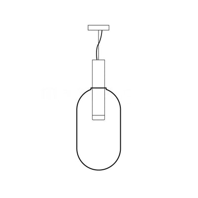 Isabel Collection Pendant Light – Elegant Glass & Metal Hanging Lamp