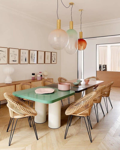 Isabel Collection Pendant Light – Elegant Glass & Metal Hanging Lamp
