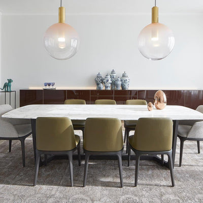 Isabel Collection Pendant Light – Elegant Glass & Metal Hanging Lamp