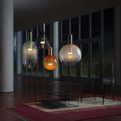 Isabel Collection Pendant Light – Elegant Glass & Metal Hanging Lamp