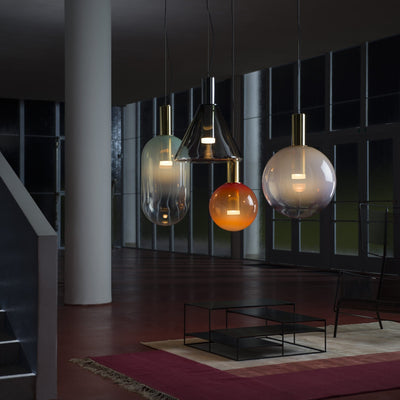 Isabel Collection Pendant Light – Elegant Glass & Metal Hanging Lamp