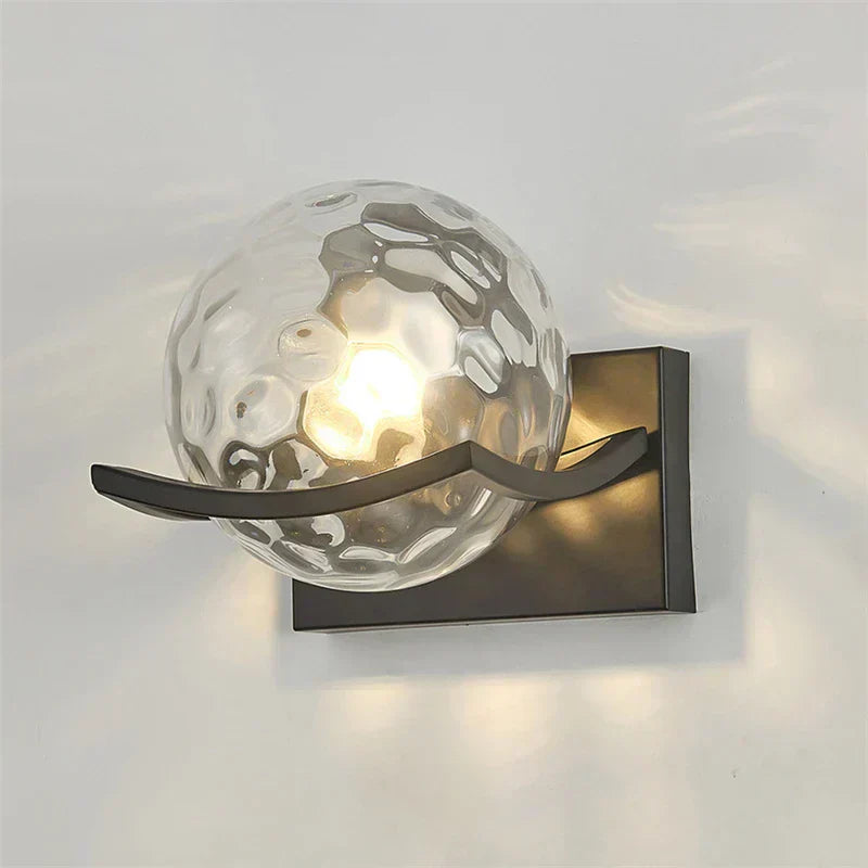 Modern Glass LED Wall Light – Sleek & Elegant Accent Lighting