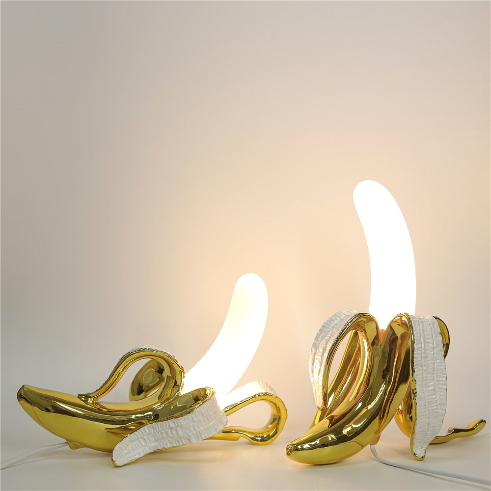Banana Lights Art Deco Table Lamp – A Playful Touch of Vintage Elegance