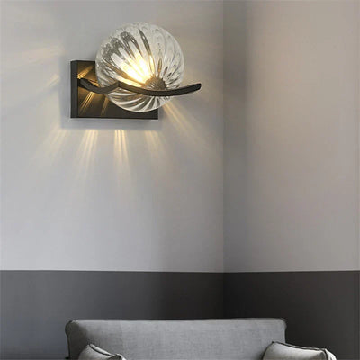 Modern Glass LED Wall Light – Sleek & Elegant Accent Lighting