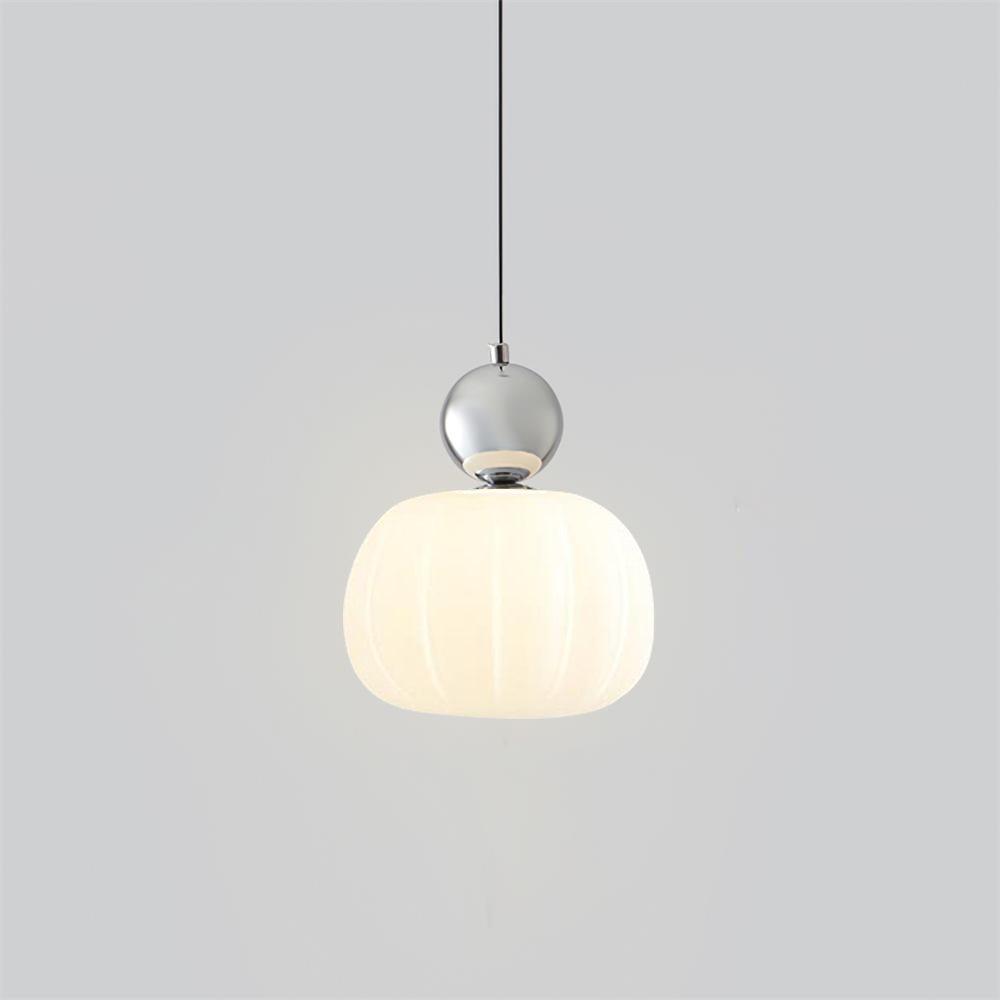 Yedra Pumpkin Pendant Light – Elegant Dimmable Ceiling Lamp with G9 Base