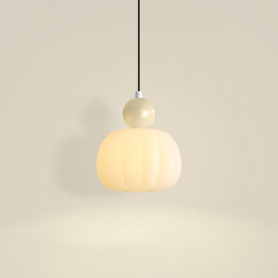 Yedra Pumpkin Pendant Light – Elegant Dimmable Ceiling Lamp with G9 Base
