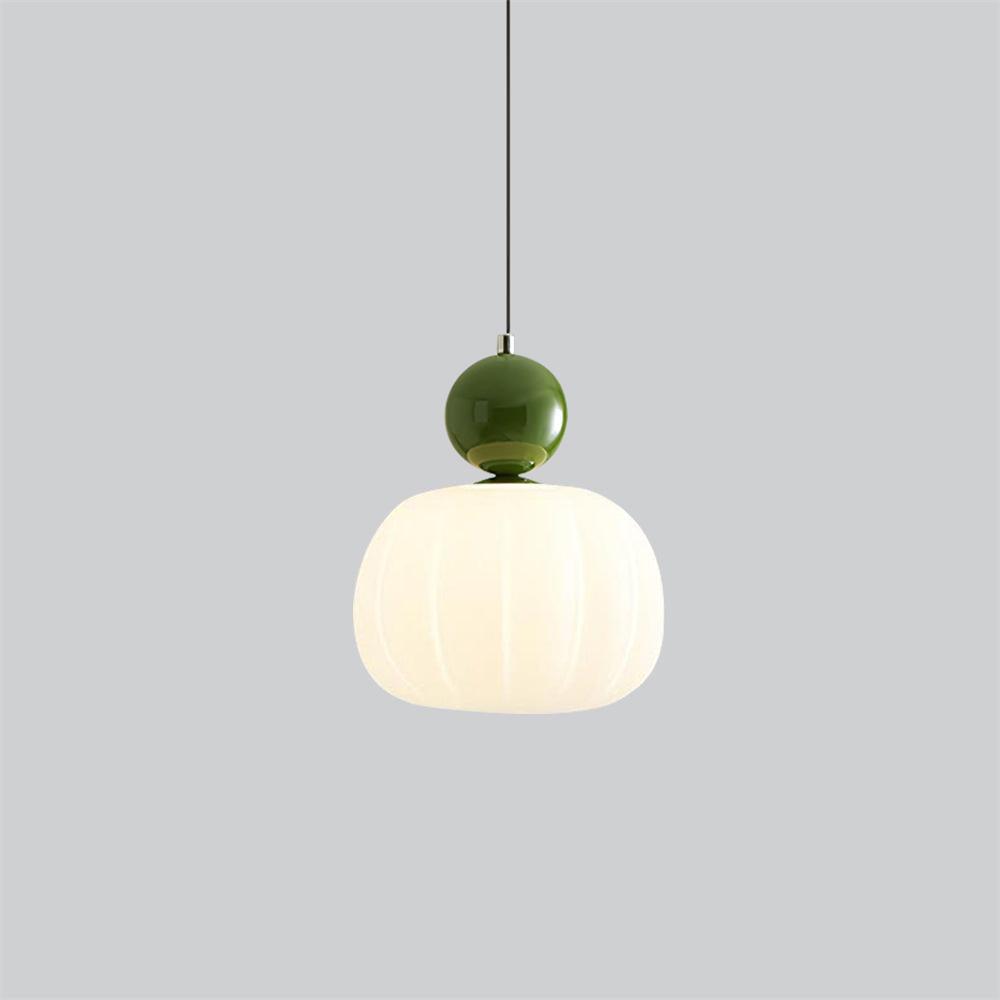 Yedra Pumpkin Pendant Light – Elegant Dimmable Ceiling Lamp with G9 Base