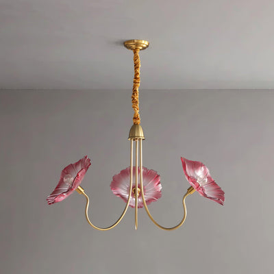 Murano Glass Flowers Chandelier – Timeless Elegance with Artistic Craftsmanship
