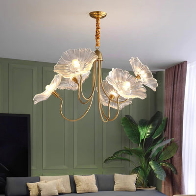Murano Glass Flowers Chandelier – Timeless Elegance with Artistic Craftsmanship