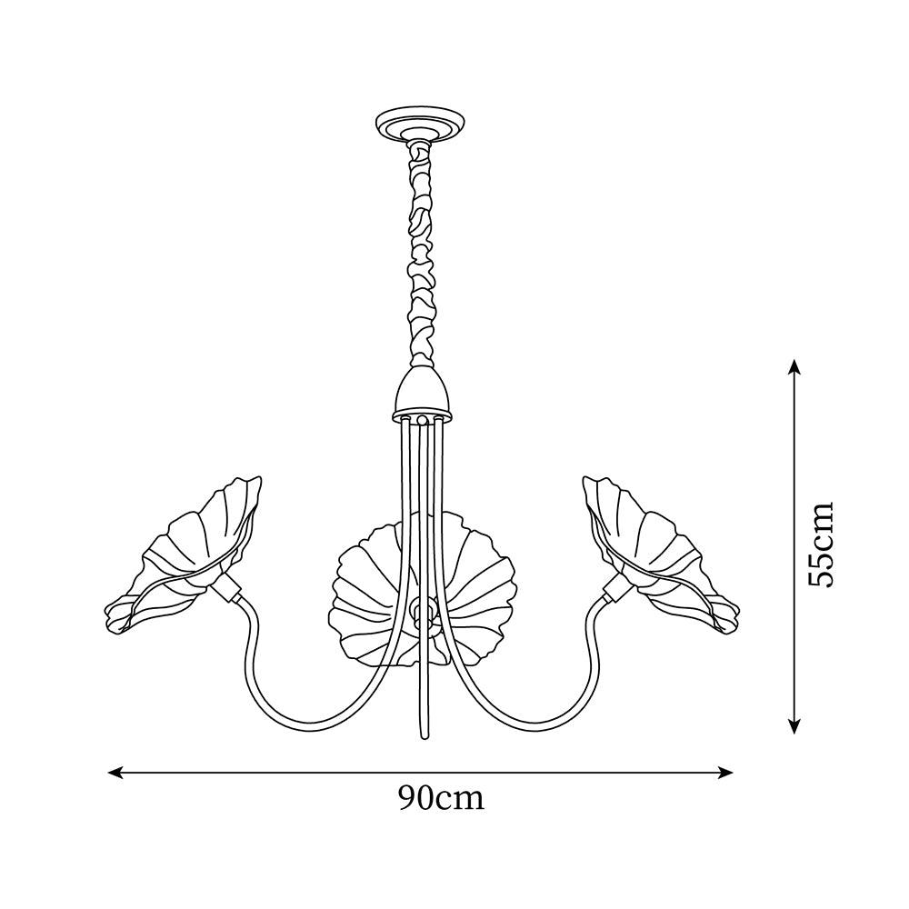 Murano Glass Flowers Chandelier – Timeless Elegance with Artistic Craftsmanship