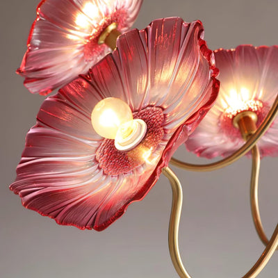 Murano Glass Flowers Chandelier – Timeless Elegance with Artistic Craftsmanship