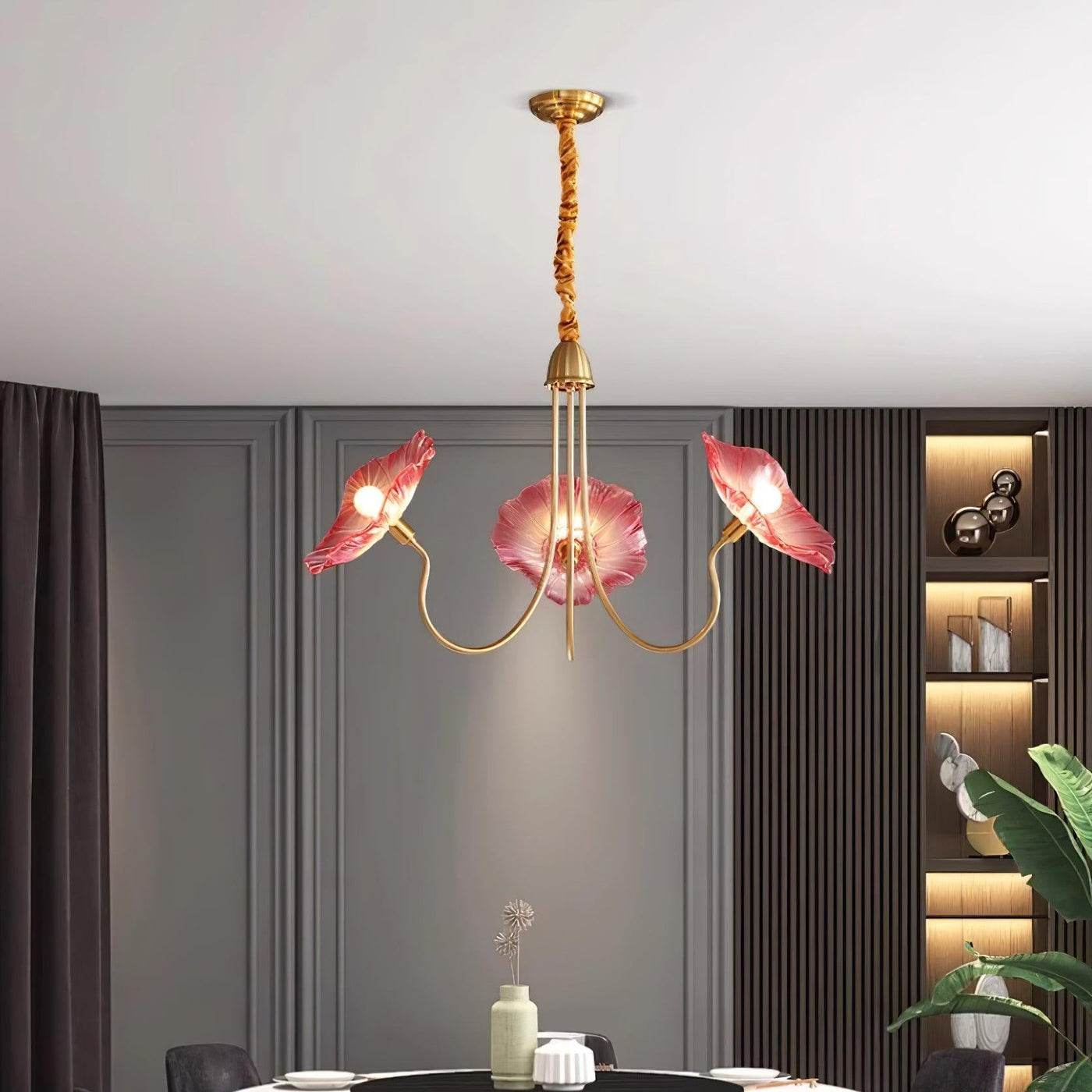 Murano Glass Flowers Chandelier – Timeless Elegance with Artistic Craftsmanship