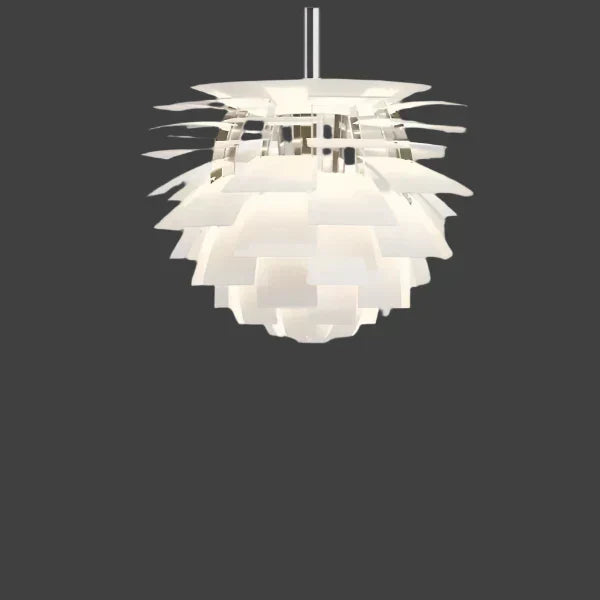 Modern Artichoke Metal Pendant Light – Sculptural Statement Lighting for Homes & Offices