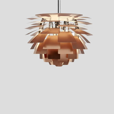 Modern Artichoke Metal Pendant Light – Sculptural Statement Lighting for Homes & Offices