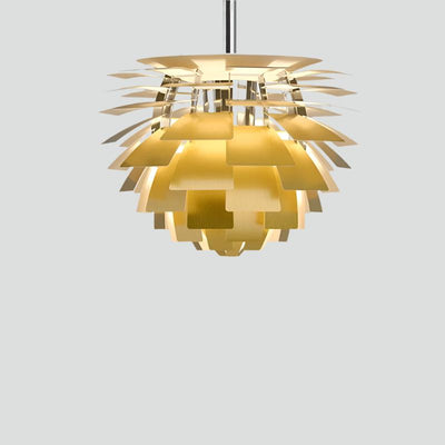 Modern Artichoke Metal Pendant Light – Sculptural Statement Lighting for Homes & Offices