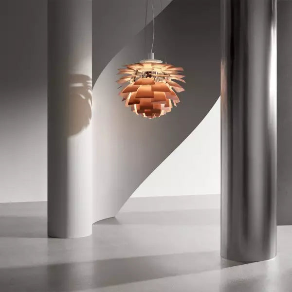 Modern Artichoke Metal Pendant Light – Sculptural Statement Lighting for Homes & Offices