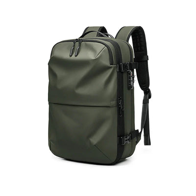 17" Vacuum Compression Backpack – Expandable, Waterproof & Secure