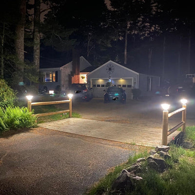 Solar Pillar Light – Waterproof Outdoor LED with Adjustable Colour Modes